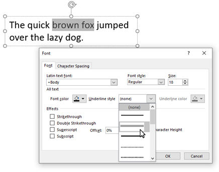powerpoint-font-menu